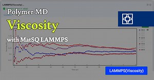 LAMMPS : 고분자의 비가역적인 기계적 거동 – Viscosity - Materials Square