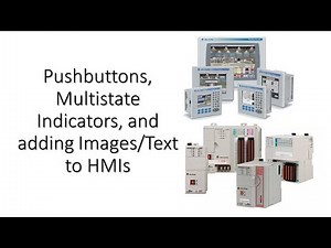 Pushbuttons, Multistate Indicators, Images/Text in HMIs