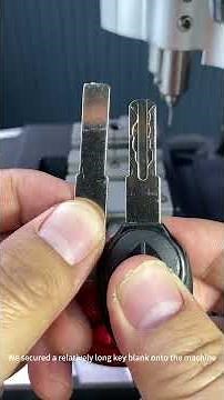 Tank Key Machine: Tutorial for Duplicating Electric Scooter Keys#tank #key #duplicatekey #locksmith