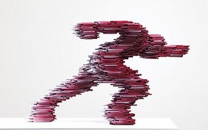 動感十足的PVC管藝術作品 - FanPiece