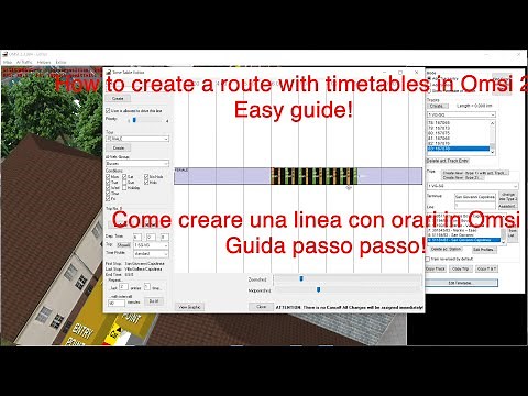 Omsi 2 Tutorial – How to create a route with timetables - Easy guide