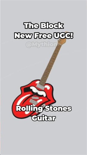 How To Get The Rolling Stones Guitar | ROBLOX Free UGC