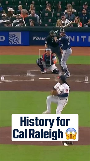 CAL RALEIGH STANDS ALONE 🔥 His 57th home run of the season passes Ken Griffey Jr. for the Mariners single-season home run record 😮 (MLB x Budweiser) | MLB