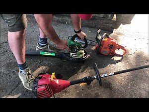 The easy and proper way to start ANY 2 stroke engine