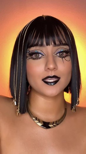 Cleopatra Makeup Transformation: TikTok Fashion
