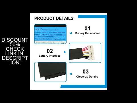 KingSener BTY-L76 Laptop Battery For MSI GS70 2OD 2PC 2PE 2QC 2QD 2QE GS72 MS-1771 MS-1772 MS-1773 M