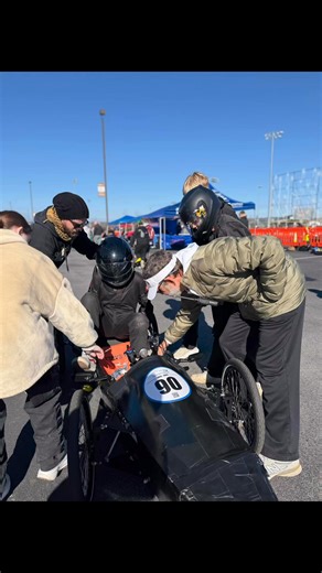 OMS and CREATE are participating in the Choccolocco Greenpower USA Grand Prix competition today. Greenpower gives students hands-on experience designing and racing electric vehicles. Best of luck to both teams! (Reel: Jadee Grace Hammond) | Oxford City Schools