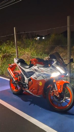 GPX Demon GR200R | Room Rider Tech 5 Slip-On Exhaust #bigbike #gr200r #roomrider #exhaustsound