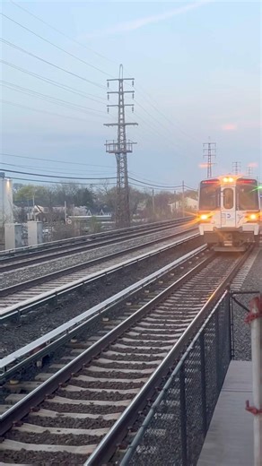Long Island Railroad M9 and M7 passing through Rosedale Queens NYC #mta #nycta #lirr