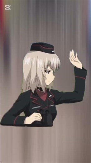 Erika edit (My first actual edit) #Girlsundpanzer #Anime #edit #kuromorimine #tiger2 #2026