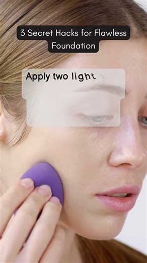 3 Secret Hacks for Flawless Foundation