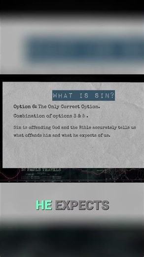 The Definitive Definition of Sin Revealed!