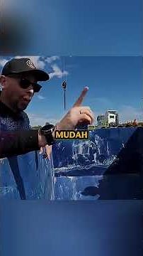 🌊💥 2 Ton Air vs Segalanya! Benda Apa yang Bertahan? 😱 #trending