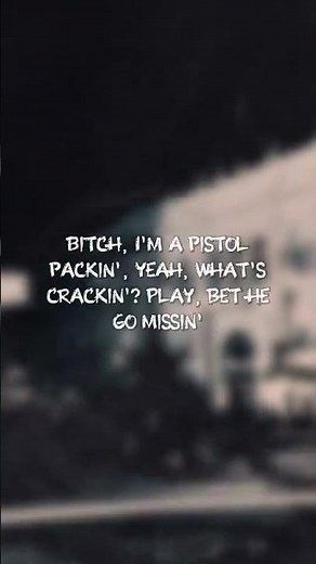 Pistol packin', never lackin', run up, get your issue #nlechoppa #hiphopmusic #Lyrics