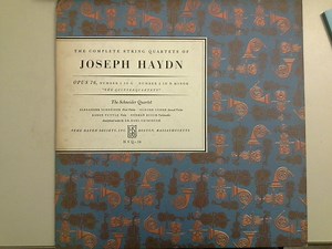 Joseph Haydn - The Schneider Quartet - Opus 76, Number 1 In G / Number 2 In D Minor "Quintenquartett"