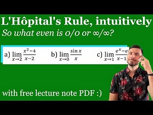 How to Use L'Hopital's Rule - Calc 1 / AP Calculus Lesson & Examples