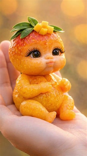 Mango, Strawberry and Tangerine Babies Taste Their Own Flavor