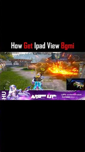 Ipad view in Bgmi 4.3 update 😏100% working live proof 😱#bgmi #ipad #viral #shorts #1v1tdm