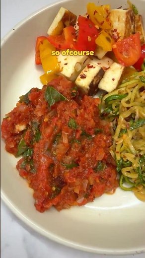 Low-Calorie Zucchini Pasta | 10-Minute Meal