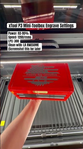 xTool P3 - Use THESE Laser Settings