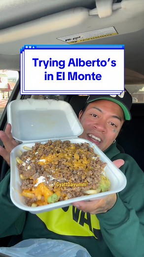 Replying to @BLowks Trying Alberto’s in El Monte #albertosmexicanfood #elmonte #placestoeat #carneasadafries #bestrestaurants