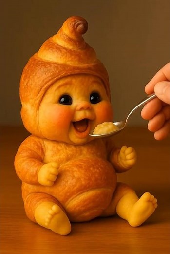 Pudding Baby Eating Pudding Ai Asmr #aiasmr #aiasmrvideo #fruiteating