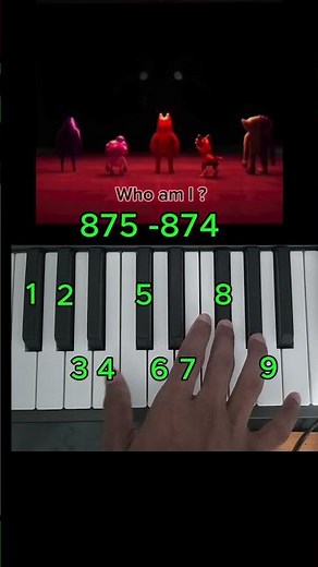 How To play Amnesia Garten of Ban Ban Part I #piano #amnesia #tutorial #trendingnow #shorts