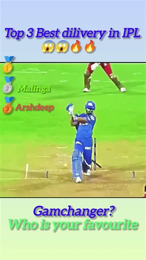 Top 3 Best Boller in IPL 🥇🥈🥉🔥🏏#ipl BUMRAH # MALINGA # ARSHDEEP #ipl