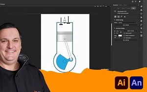 「福利」「中英字幕」Udemy - Illustrator+Animate基本引擎动画制作