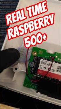 Pi 500+ Real Time Clock Setup #raspberrypi #cyberdeck #raspberrypiprojects #realtimeclock #rtc