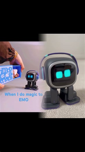 Magic for EMO #livingai #emopetrobot #emorobot