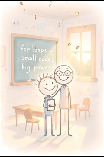 Learning Loops with Stick Figures | Fun Coding Lesson #loop #animation #programming