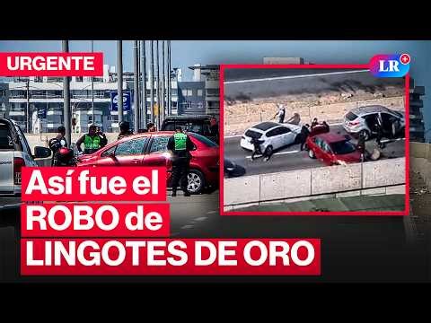 🔴 ASALTO MILLONARIO en la Costa Verde: roban lingotes de oro tras violento ataque | #LR