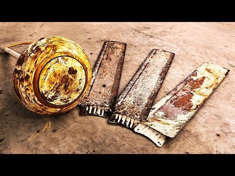 Restore Ceiling Fan - Fully Restoration & Repair Burned Old Ceiling Fan - Restoration Fan Old Rusty