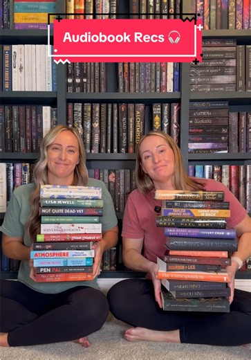 Books you should “read” with your ears instead of your eyes 🎧 #booktok #bookish #bookrecommendations #audiobook #audiobooks