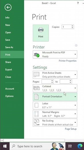 Print preview shortcut key in ms excel #computer #computereducation #excel #print