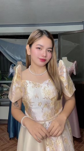 Modern Filipiniana Dresses for Graduation and Oathtaking