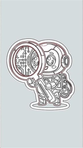 Draw a Cute Robot! Easy Step-by-Step for Beginners