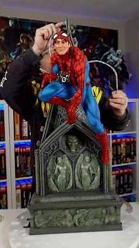 This SPIDER-MAN Statue is AMAZING #spiderman #marvel #marvelcomics