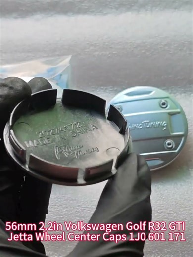 56mm 2.2in Volkswagen Golf R32 GTI Jetta Wheel Center Caps 1J0 601 171#VolkswagenCenterCaps #56mm