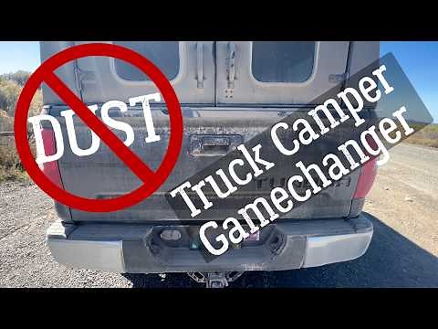 Ultimate Tailgate Seal Installation — Stop dust from coming into your truck camper, cap or topper!