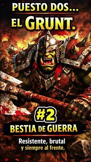 The strongest Orc units ⚔️ #warcraft #wow #warcraft3 #ranking #shorts #viral #trend