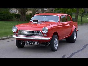 '63 Ford Cortina Street Legal Hot Rod Dragster | Firing up and driving some WILD hot rods!