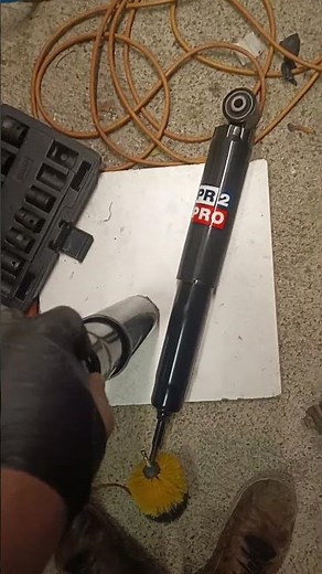 TEST compression amortisseur NEUF. (amortisseur Neuf Tout moux) et c'est normal! #mechanic