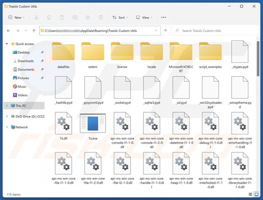 Traiolx Custom Utils Unwanted Application