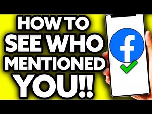 How To See Who Mentioned You In a Comment on Facebook [EASY!]