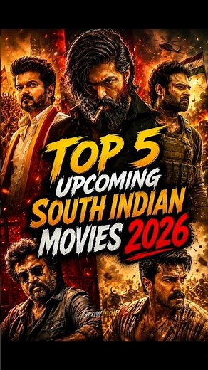 Top 5 Upcoming South Indian Movies 2026 😳🔥 #shorts #top5 #upcomingmovies