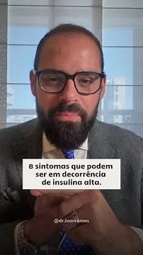 Sintomas causados por insulina alta