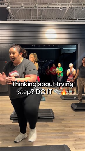 Get ready for a step-up in fun! I teach beginner step class and this song always gets us moving! What’s stopping you from joining? @passionfitxlaken #fyp #FitnessJourney #MoveYourBody #motivation | Heather Serban