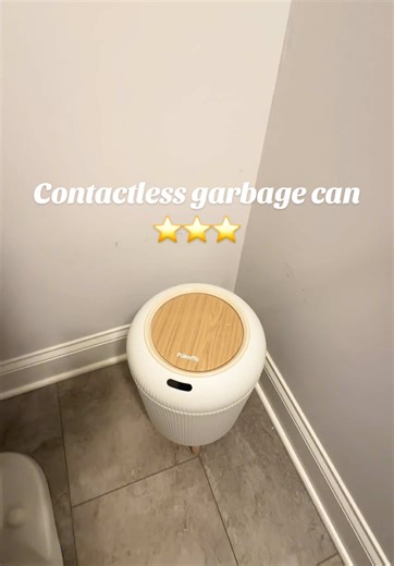 Flash sale only today don’t miss it. Prices are subject to change. This is so affordable not to have this in our bathrooms. Contactless trash cans are the way to go! Keep the bacteria cut down to a minimum and also no one has to see your bathroom trash out in the open! #holidayhaul #tiktokmademebuyit #trashcan #bathroomcleaning #smarttrashcan